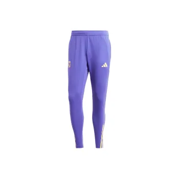 Adidas Real Madrid Tiro 23 Training Tracksuit Bottoms Knitted Sports Pants Men's Blue Purple