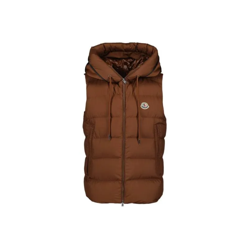 Moncler Down Jacket Men's Brown-0