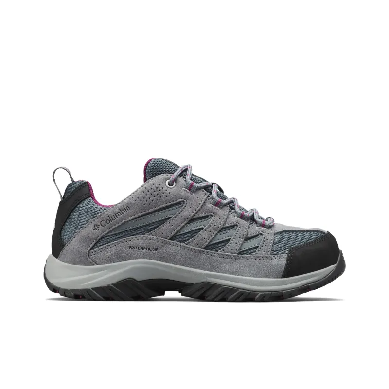 Columbia Crestwood Anti Slip Wear Resistant Low Top Mountaineering & Hiking Shoes Women's Gray-1