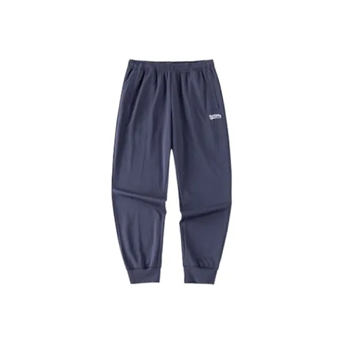 ANTA Sports Life Collection Knitted Sweatpants Men Deep Navy Blue