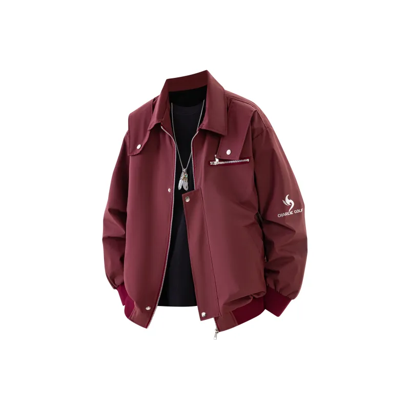 CHARLIE GOLF Jackets Coats Unisex Black-6