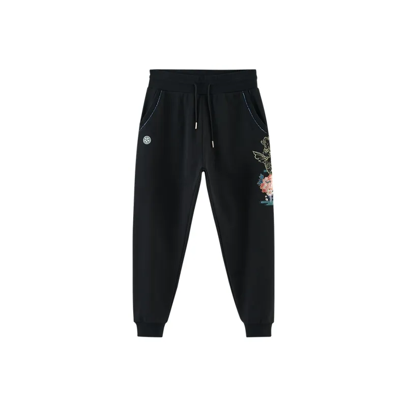 ONIARAI Knitted Sweatpants Men Black 88-0
