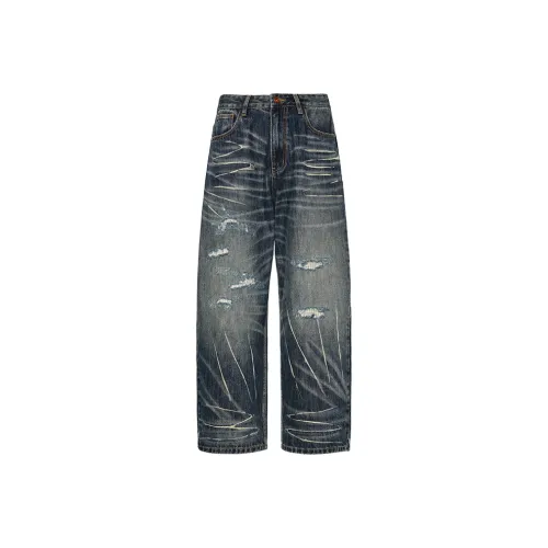 ALang Studio Jeans Unisex Oxidized Blue