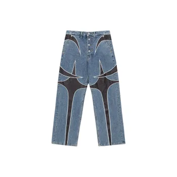 THUG CLUB Jeans Men Blue