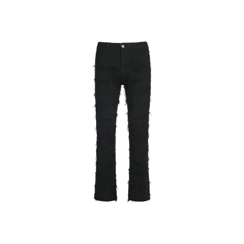 YearnObtainRainbow Jeans Unisex Black