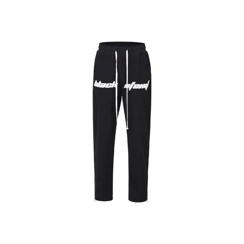 BLACK OF EXIT Knitted Sports slip Unisex Black