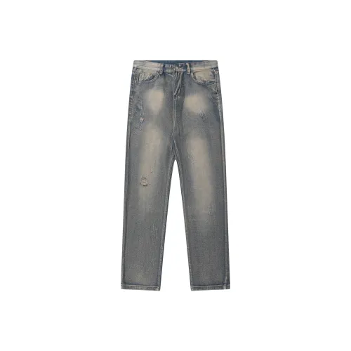 FUTURE MAKER Jeans Unisex Yellow Mud