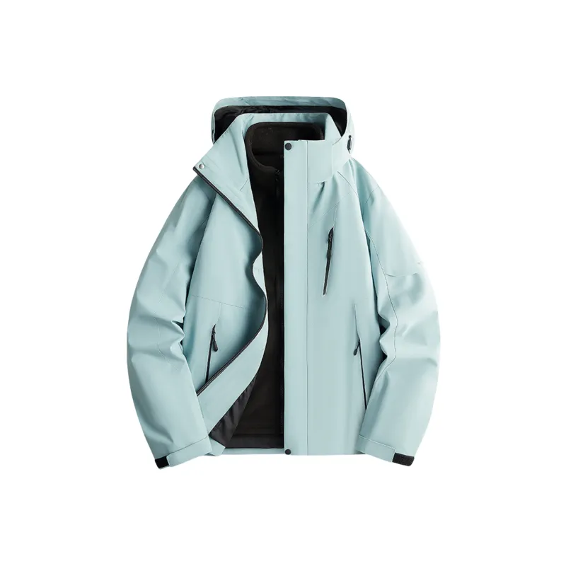 Mulinsen Jackets Coats Unisex Ivory White-Fruit Green-25