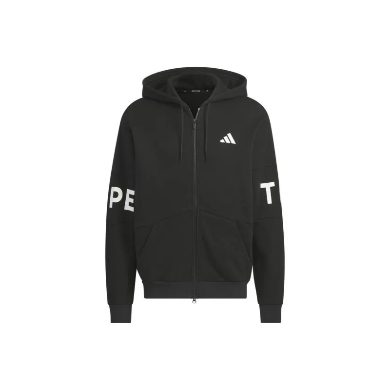Adidas SWEAT SS25 Jacket Men's Black-0