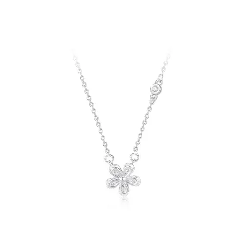 Love Link 925 Sterling Silver Necklaces Women's