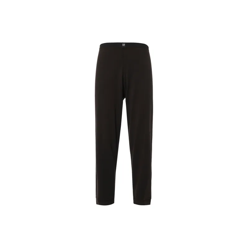 Balenciaga X YEEZY X Gap X Balenciaga Casual Pants Men Black Brown-0