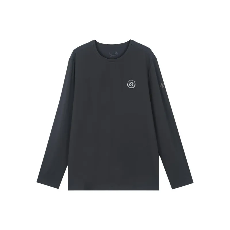QIAODAN Knitwear Men's Asphalt Gray-0