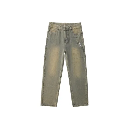 JASONWOOD Cowboy On The Run Jeans Unisex Washed Yellow Mud