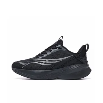 Gaius Durant Cushioning, Wear Resistant Low Top Running Shoes Unisex Night Black