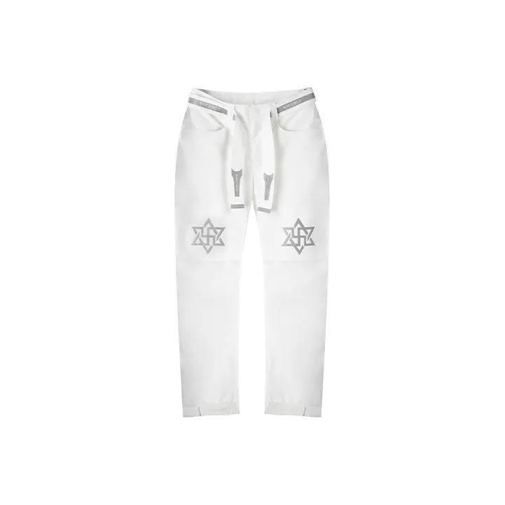 NORVINCY Outdoor Trendy Belt Casual Pants Unisex-0