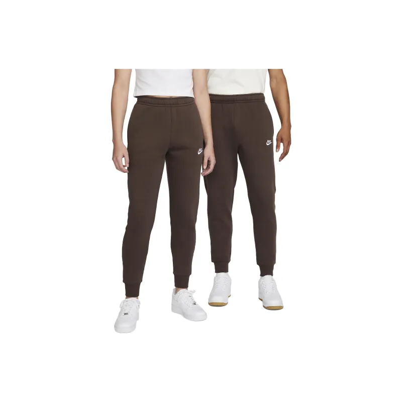 Nike Sportswear Club Fleece Knitted Sports Pants Unisex Khaki Brown-0