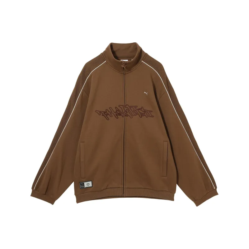 PUMA x PHANTACi T7Knit Jackets Coats Unisex Coffee-0