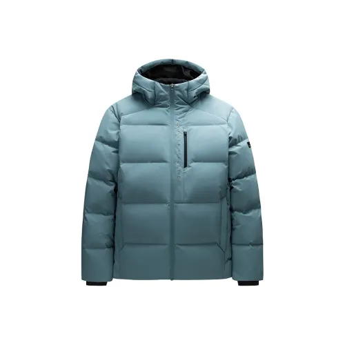 Anta Down Jacket Men's Ocean Flow Green