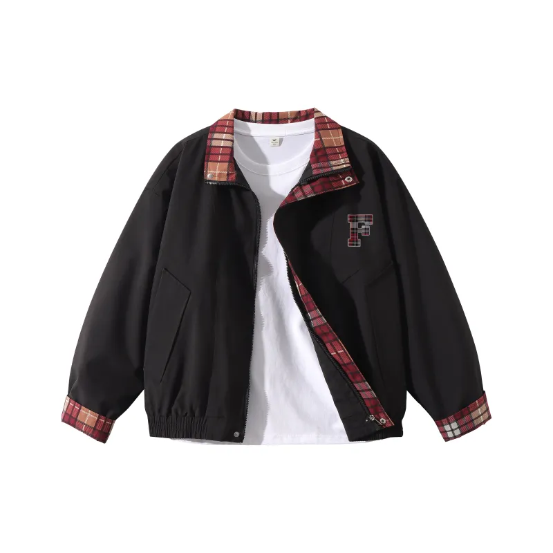 FASTFISH Jackets Coats Unisex Black-0