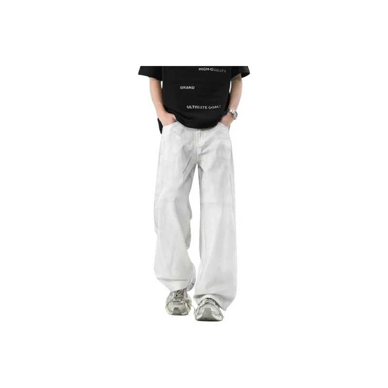 ADOONGA Jeans Unisex White-0