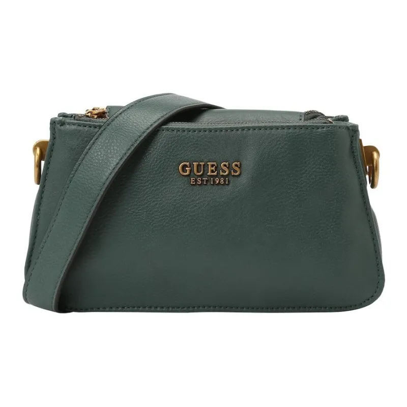 GUESS Polyurethane Shoulder Bag Crossbody Bag Women's Green-1