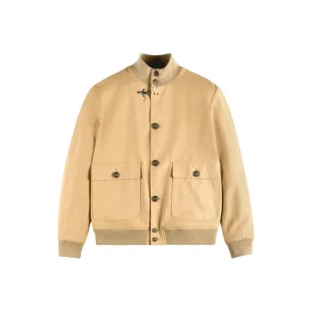 FAY Twill Bomber Jacket