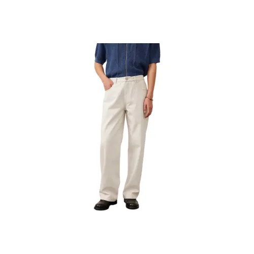Kappa Casual Pants Mens Pine Scent Green's White