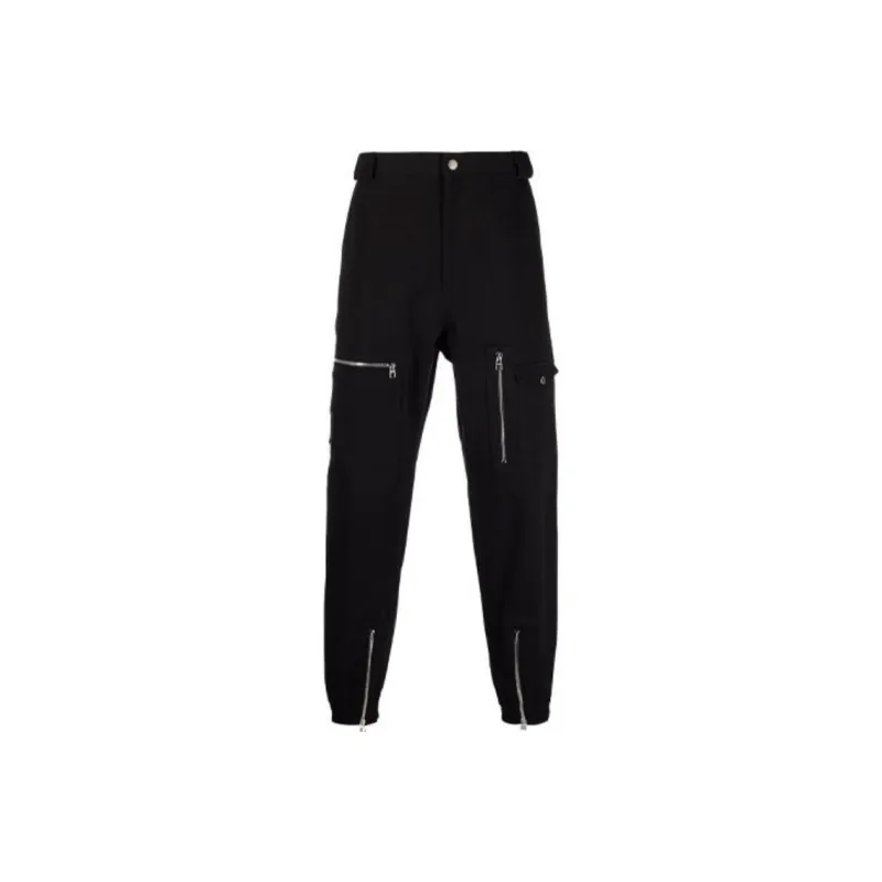 Alexander McQueen Zip detailing Tapered Trousers-0