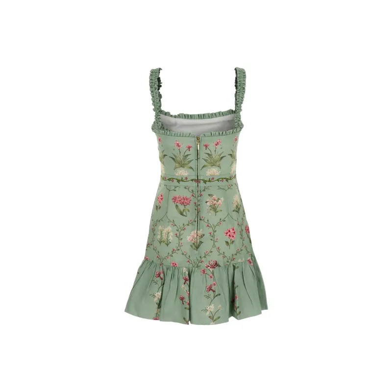 Agua Bendita Nieve Orquidea Mini Dress-1