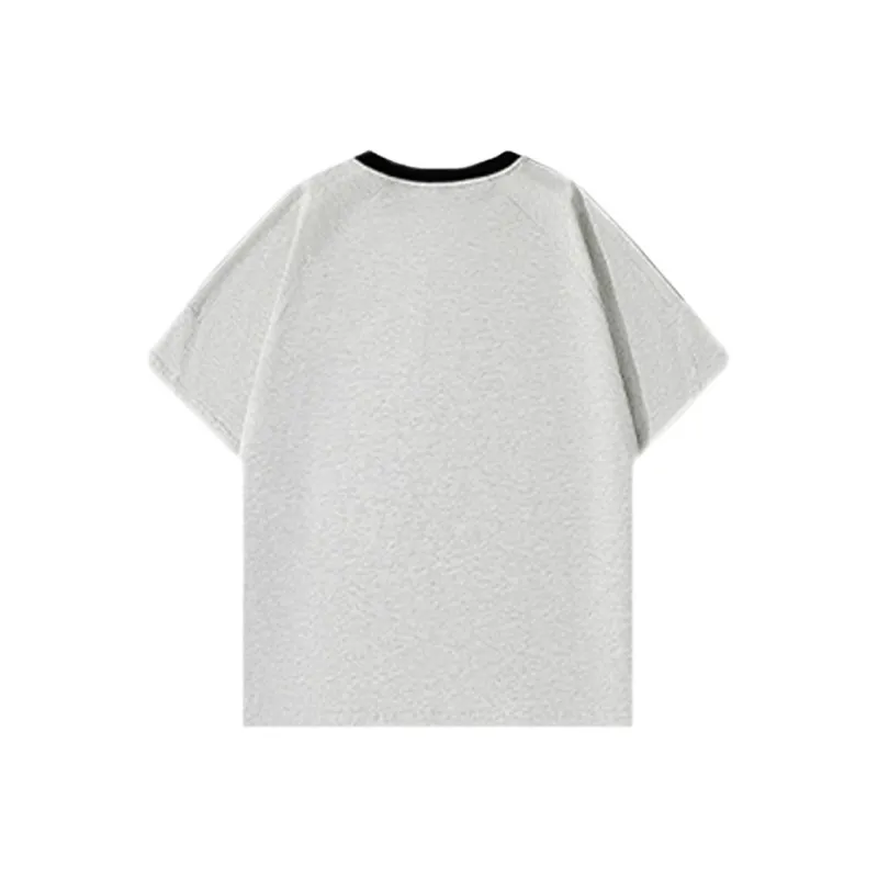 HIPANDA T Shirt Unisex Beige Gray-1
