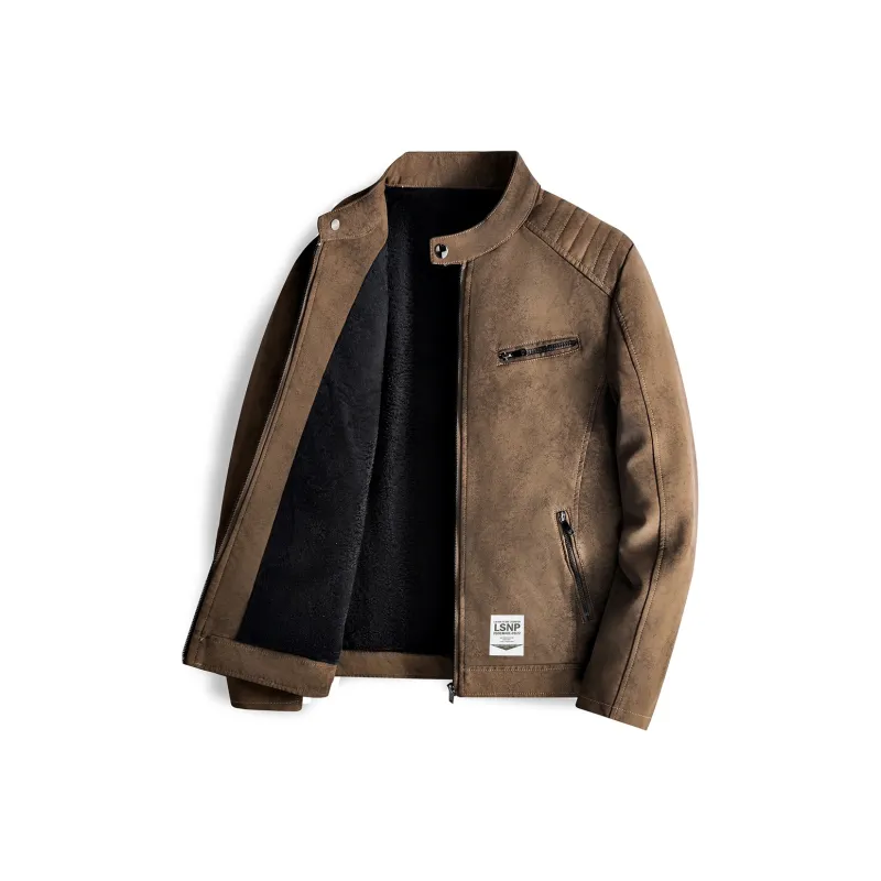 LISENPOK Leather Jackets Unisex-2