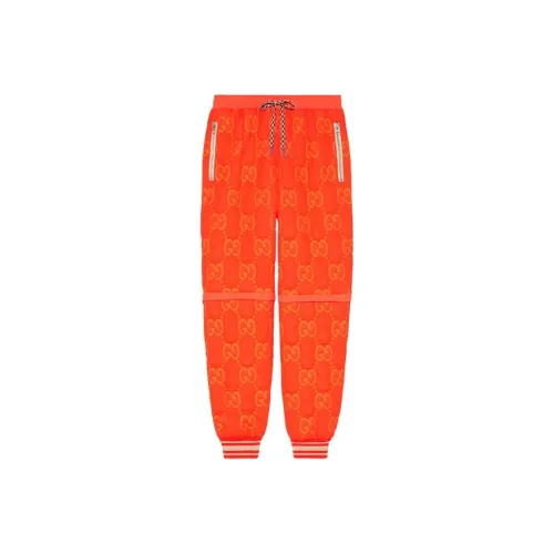 GUCCI Cosmogonie SS23 Casual Pants Unisex Orange