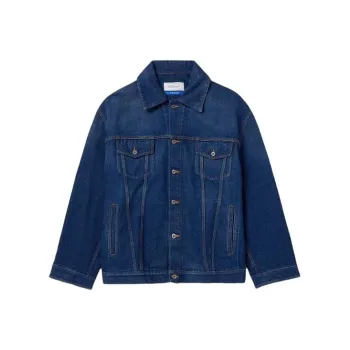 OFF WHITE Jackets & Coats Regular Men's Blue