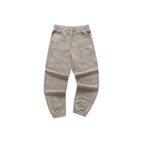 FILA FUSION UNIFORM Knitted Sports Pants Men's Grab Umber