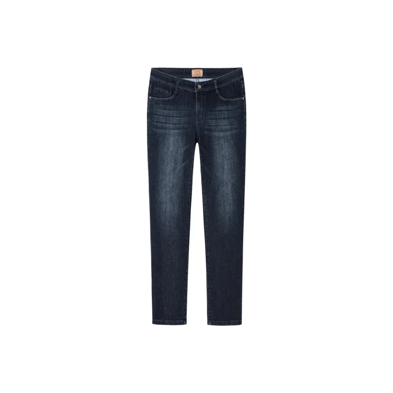 Dance with wolves Jeans Men Navy Blue-0