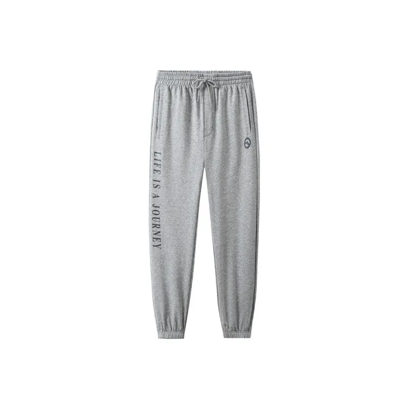 OUTDOOR PRODUCTS Knitted Sweatpants Men Gray-0