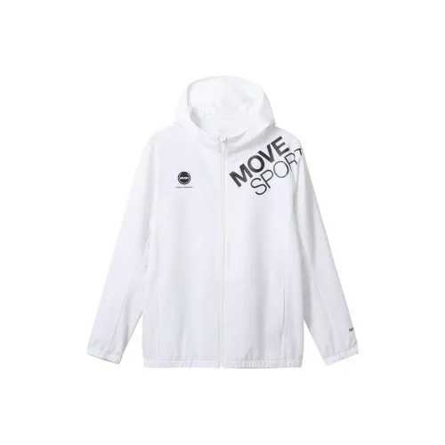 DESCENTE AIRY TRANSFER TOUGH SS25 Jacket Men's White