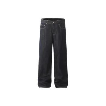 HEIYIXIANSHENG Jeans Unisex Blue