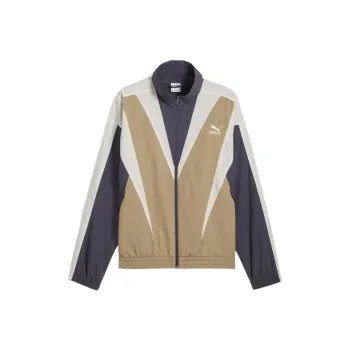 PUMA ClubUnise DE COURSE Track Jacket Unisex Brown Gray