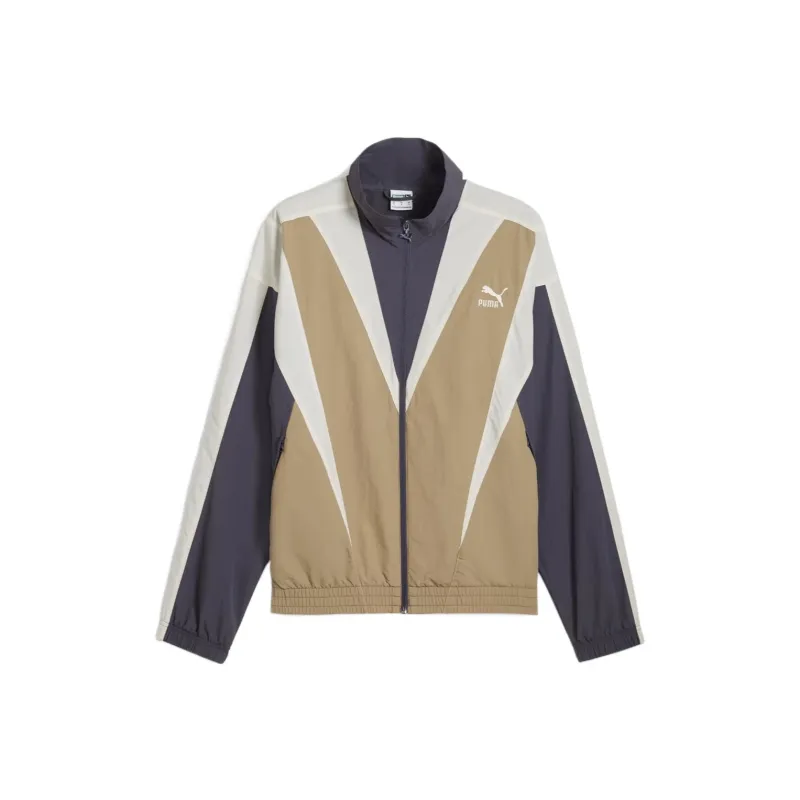 PUMA ClubUnise DE COURSE Track Jacket Unisex Brown Gray-0