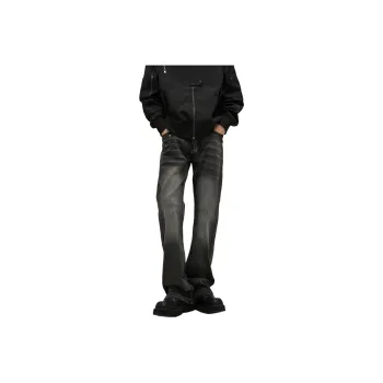 POLAR BEAR Bootcut Slimming Stretch Denim Pants Unisex
