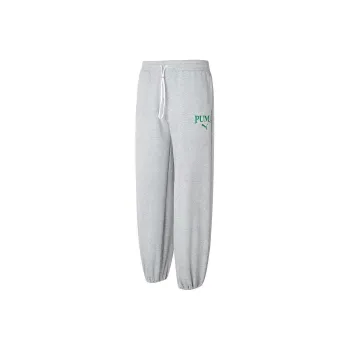 PUMA Knitted Sports Pants Unisex Gray