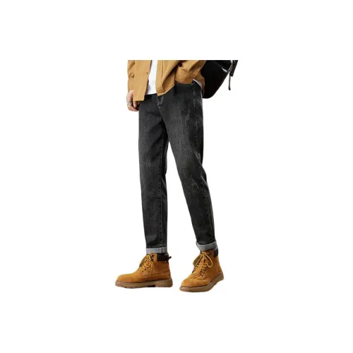 Tonlion Jeans Unisex Gray