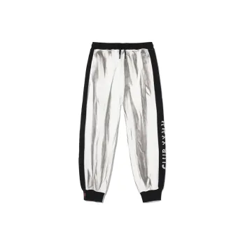 Clubxxhh Unisex Letter-print Knit Sweatpants