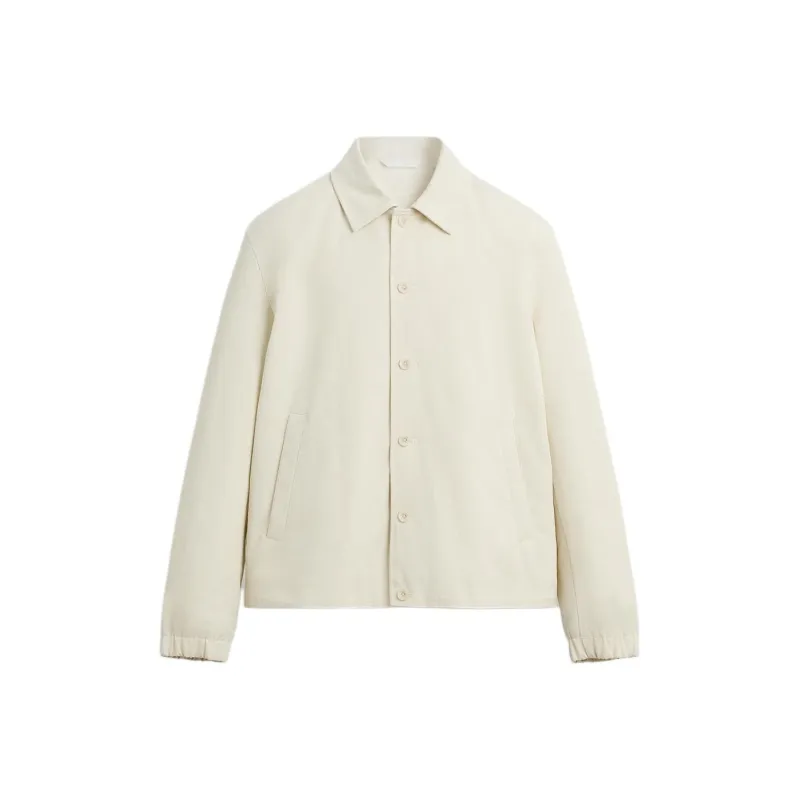 ZARA Jackets Coats Men's Frosted White-0