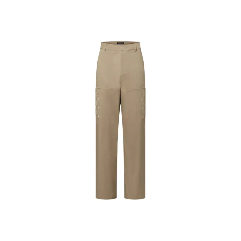 LOUIS VUITTON 1AFQB0 Cotton Workwear Pants-0