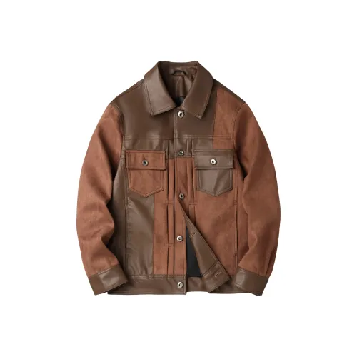 H.V.G.A Jackets Coats Unisex Coffee