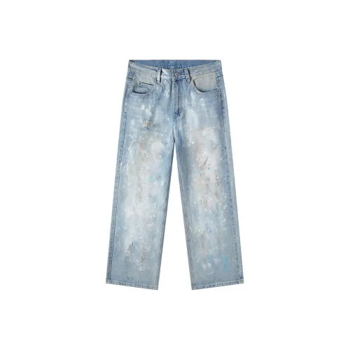 MARK ROBERTSON Jeans Unisex Light Blue