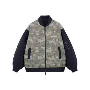 ICONS Lab Jackets Unisex Green Camouflage