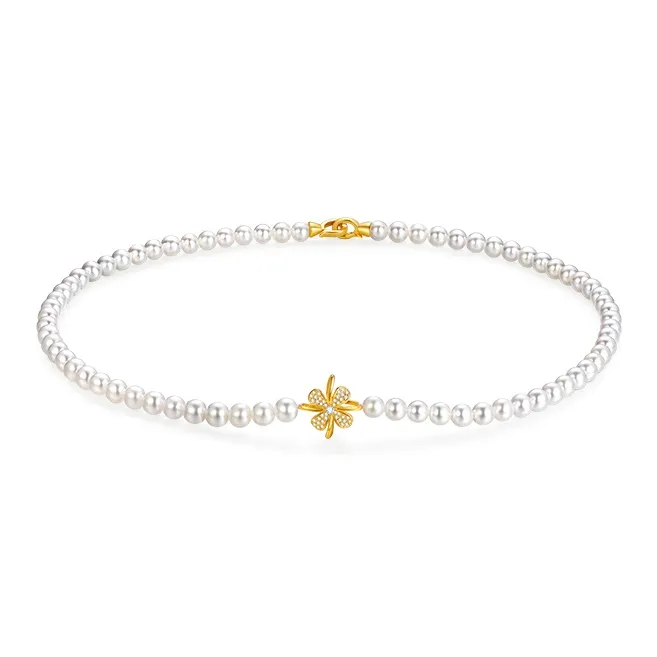 ZXIN JEWELRY Pearl Necklaces Women's-0